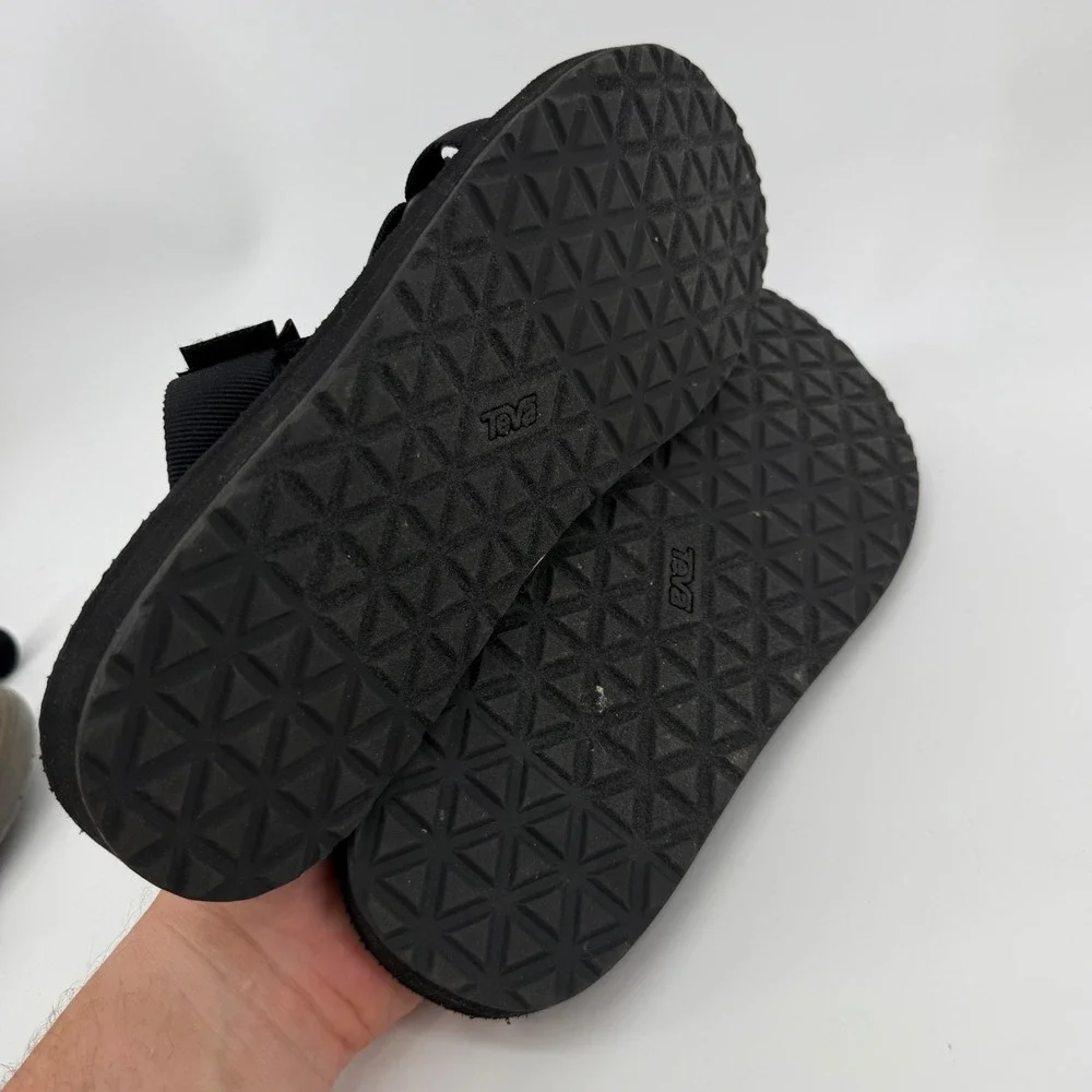 Teva Original Universal Sandals Mens 13 Black Sport Outdoor 1124047 Strappy